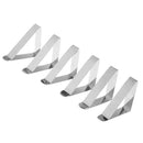 6 Pack Stainless Steel Tablecloth Tables Cover Clips Holder Cloth Clamps Picnic