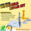 Windscreen Windshield Repair Tool Set DIY Car Kit Wind Crack Glass For Chip K7C6