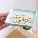 Food Container Dry Fruits Snacks Storage Box Leak Proof Wheat Straw Plastic K9G5
