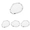 Toddler Baby Vest / Bodysuit Extender Adjustable Length 100% Cotton X4 White