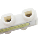 Guitar Pitch Pipe Pipe Pipe Tuner 6 Tone (E, A, D, G, B, E) Plastic 4.5 X 5.2 Cm