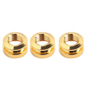3 Units Buttons Guitar Straps Jacks Endpins Guitar For Bass Parts