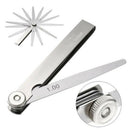 13 Blades Leaf Feeler Gauge Metric Imperial Filler Gauge Blade Measurin VWU