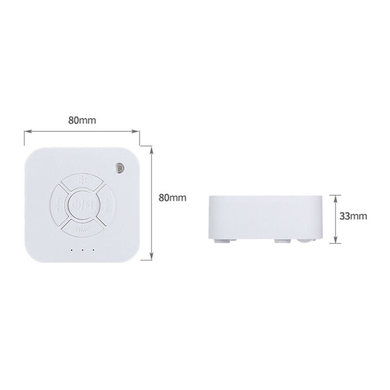 Plastic White Noise Machine Sound Sleep Aid Therapy Helper 9 Relaxing Sounds