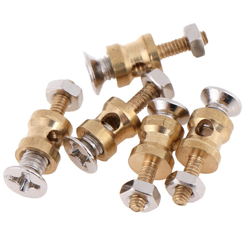 10Pcs Brass Linkage Stopper for 2.1mm Pushrod Connector for RC plane ModSE