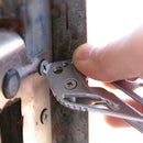 Outdoor Survival Camping EDC Multi-Tool Gear Carabiner Keychain Holder Climb