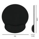 2X(Wrist Pad Mouse Pad Memory Foam Foam Office Game Computer Mouse Pad