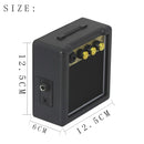 3 Watt Acoustic Guitar Amplifier 12.5x6x12.5cm Speakers