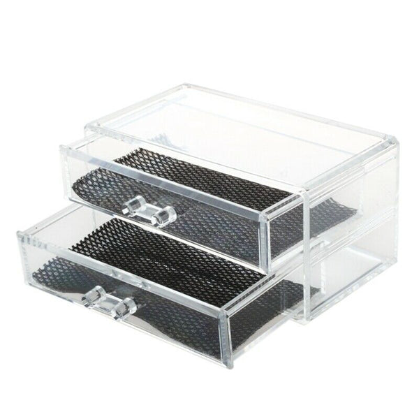 New Clear Acrylic Makeup Lipstick Display Stand Holder Cosmetic Storage H1N2