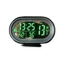 Car Voltage Monitor Clock Digital Thermometer