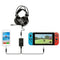 PG-9176 2In 1 Audio Converter Adapter For N-Switch Console to Earphone Headphone