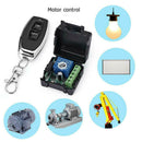 DC12V 1CH Relay Receiver RF Transmitter 433Mhz Wireless Remote Control Switch^^