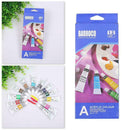 12 Color Gouache Paint Tubes Set 6ml Draw Painting New Pigment Painting B8U7
