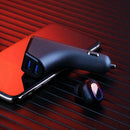 L5 Wireless Bluetooth Stereo Calling Earphone Dual USB Car Phone Charger