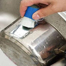 Magic Stainless Steel Metal Rust Remover Cleaning Detergent Stick Wash Brush JR