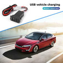 12V 24V to 5V 2.1A Adapter with Blue LED Voltmeter for Suzuki USB Car Charger