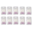 100PCS Fiber Stud Fiberglass Nail Extension Acrylic Tips Manicure Salon Tools