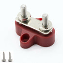 1/4'' DC 48V Battery Power & Ground Insulated Stainless Steel Stud Junction