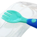Sealive 1 set Training Baby Fork and Spoon Set Children's Feeding Spoon and T4P7