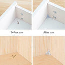 50PCS/SET Clean NookCabinet Cover Cupboard Anti Dust Corner Drawer Transpar D5D6