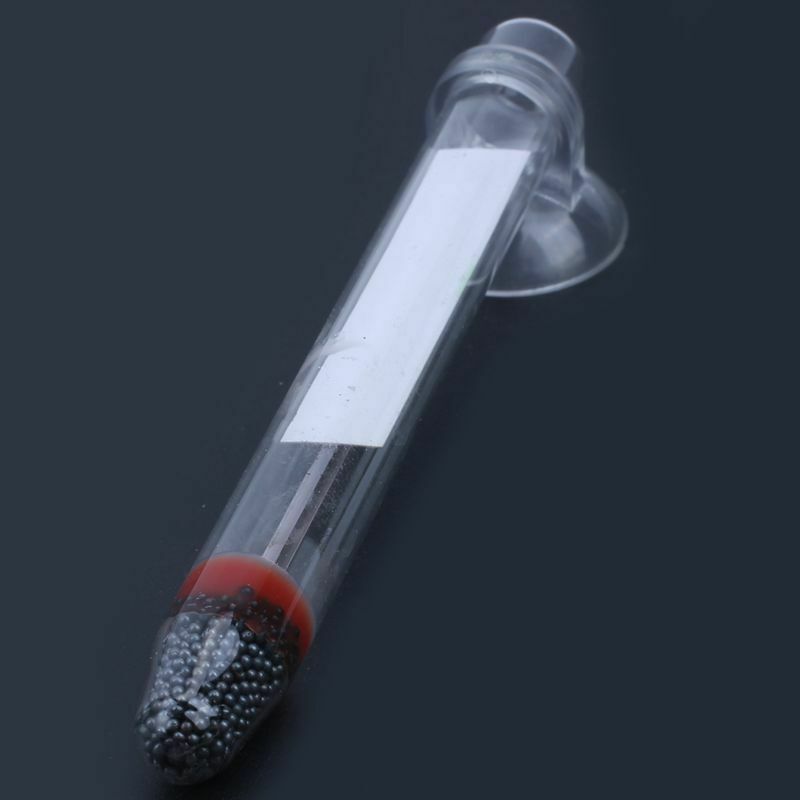 5x New Glass Meter Fish Tank Water Temperature Aquarium Thermometer Suction I6F6