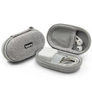 baona Eva Oxford Hard Zipper Mini Earbuds Earphone Case Bluebuds Case In-Ea