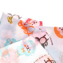 5Pcs Baby Bib Children Kids Cotton Triangle Head Scarf Bandana Dribble Bib BX