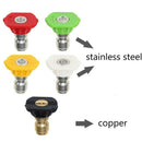 3-Pack Pressure Washer Spray Nozzle Tips 1/4 Inch Quick Connector,4000 Psi