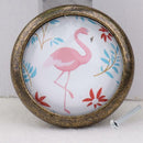 2 x Flamingo Pattern Knobs Door Drawer Cabinet Handles Pull Knob Accessories