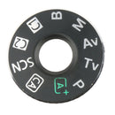 1 Pack Dial Mode Plate Interface Cap Cover + Tape for Canon EOS 6D Digital SLR