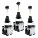 3pcs 2 Way Spring Return Wobble Joystick Switch