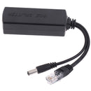 Active PoE Splitter Power Over Ethernet 48V to 12V 2.4A Compliant IEEE802.3 NFT