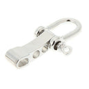 10PCS U Shape Stainless Steel Adjustable Anchor Shackle Outdoor Rope Para c