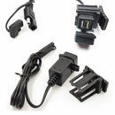 Dual Ports SAE To USB Cable Adaptor Motorcycle Charger Socket For Phone Tablet