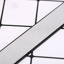 Professional Nail File Double Sided Stainless Steel Nail Sanding Polishing  Ew