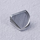 10Pcs Empty metal aluminum palette pans cosmetic eyeshadow blush lipstick  Z