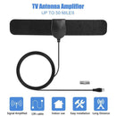 50 Miles Indoor Digital TV Antenna 25dB Gain 1080P HDTV Signal Receiver A