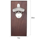 1Pcs Creative Retro Wall-Mounted Bar Beer Glass Bottle Opener Home Decorati