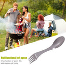 Multifunctional Stainless Steel Fork Spoon Portable Outdoor Camping Cutlery
