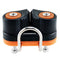 4pcs Composite Sailboat 2 Row Ball Bearing Cam Cleat With Leading