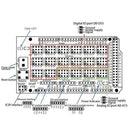 MEGA2560 Sensor Shield V1.0 Sensor Expansion Board for Arduino ATmega2560
