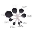 8pcs Measuring Cups Spoons Baking Cooking Kitchen Tools Set Stainless Steel  Nw