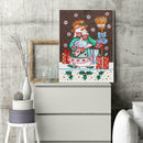 5D DIY Special Shaped Diamond Painting Christmas Snowman Cross Stitch Kits