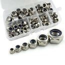 150Pcs 304 Stainless Steel Lock Nut Assortment Kit For Hardware Accessories