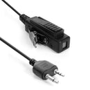 Air Acoustic Tube Earbud Earpiece Earphone Mic for Midland Walkie Talkie