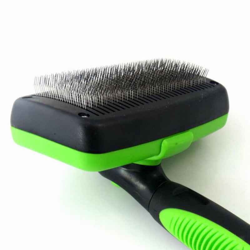 Pet Self Cleaning Slicker Brush Cat Dog Grooming Brushes Deshedding Tool