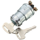 Universal Replacement Ignition Switch Lock Cylinder With 2 Keys For Car Auto&M