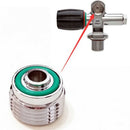 232 Bar Scuba Diving Cylinder Valve Din Insert-Converts Din To a Clamp / Yo