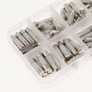 100x Quick Blow Ceramic Tube Fuse Assorted Kit 10