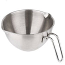 Egg Beating Pan Knead Dough Deepen Pot Basin Handle Vegetable Stainless Ste